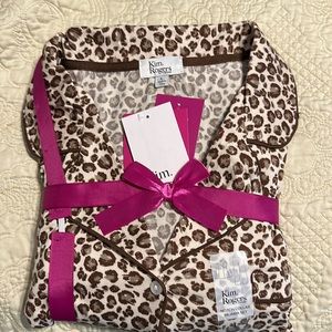 Kim Rogers size Large pajama set NWT